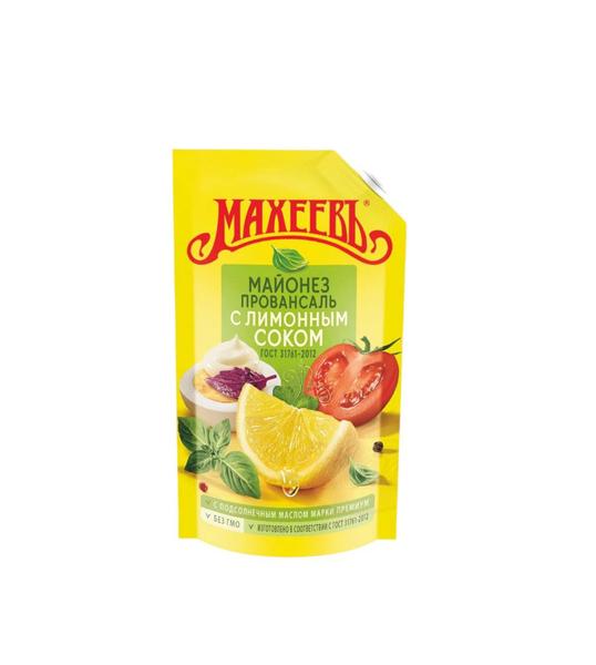 Makheev lemon mayonnaise