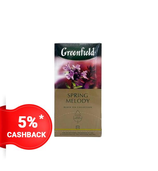 Greenfield black tea Spring melody 25 pcs